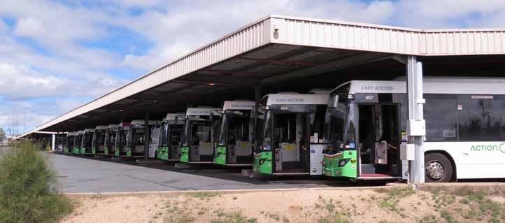 ACTION Belconnen depot